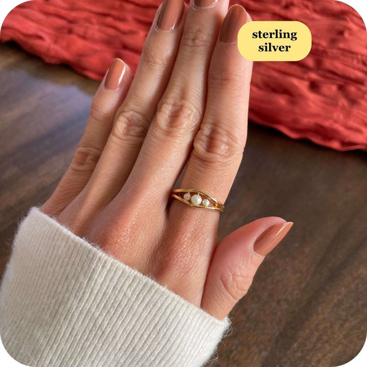 Allure Fidget Ring Sterling Silver