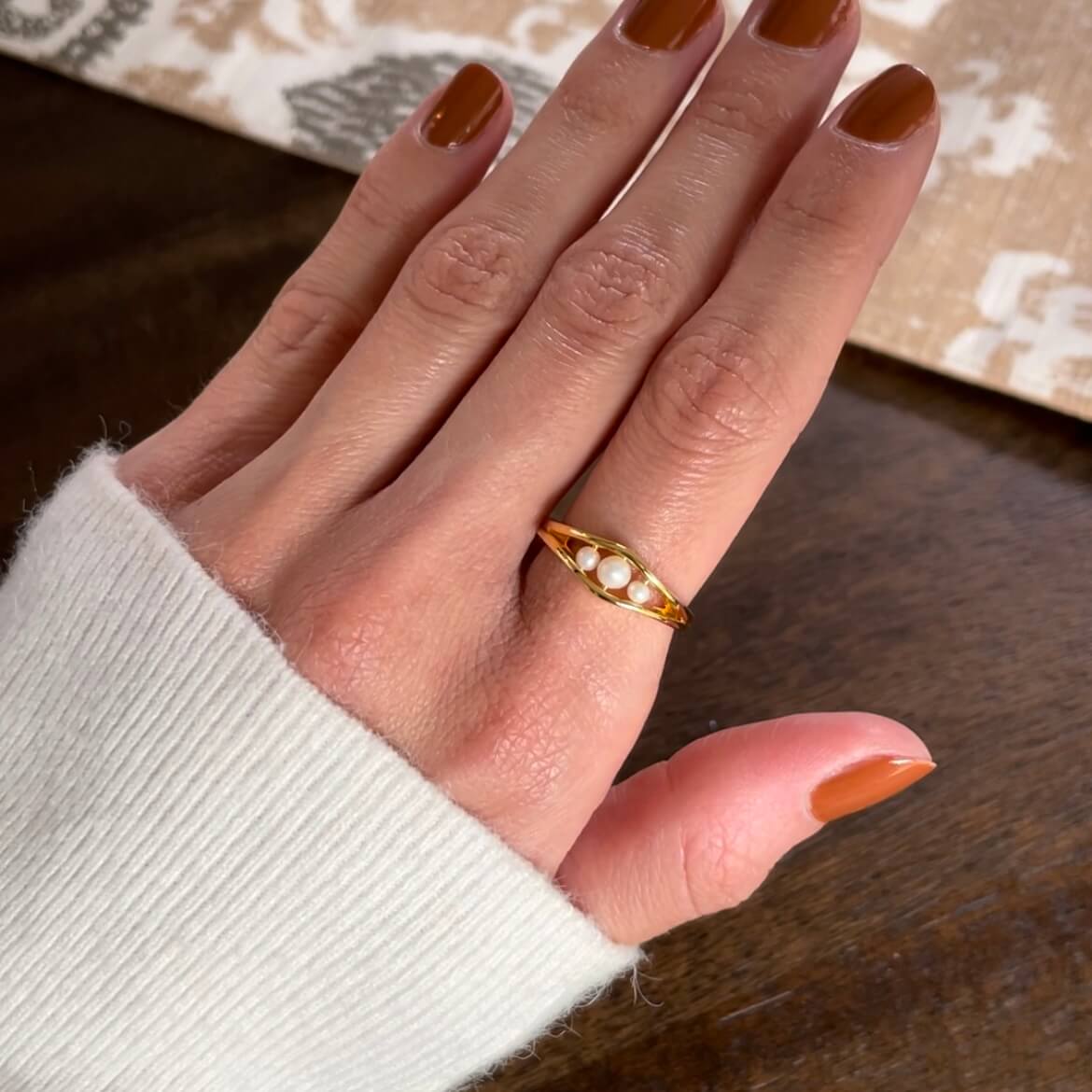 Allure Fidget Ring Sterling Silver