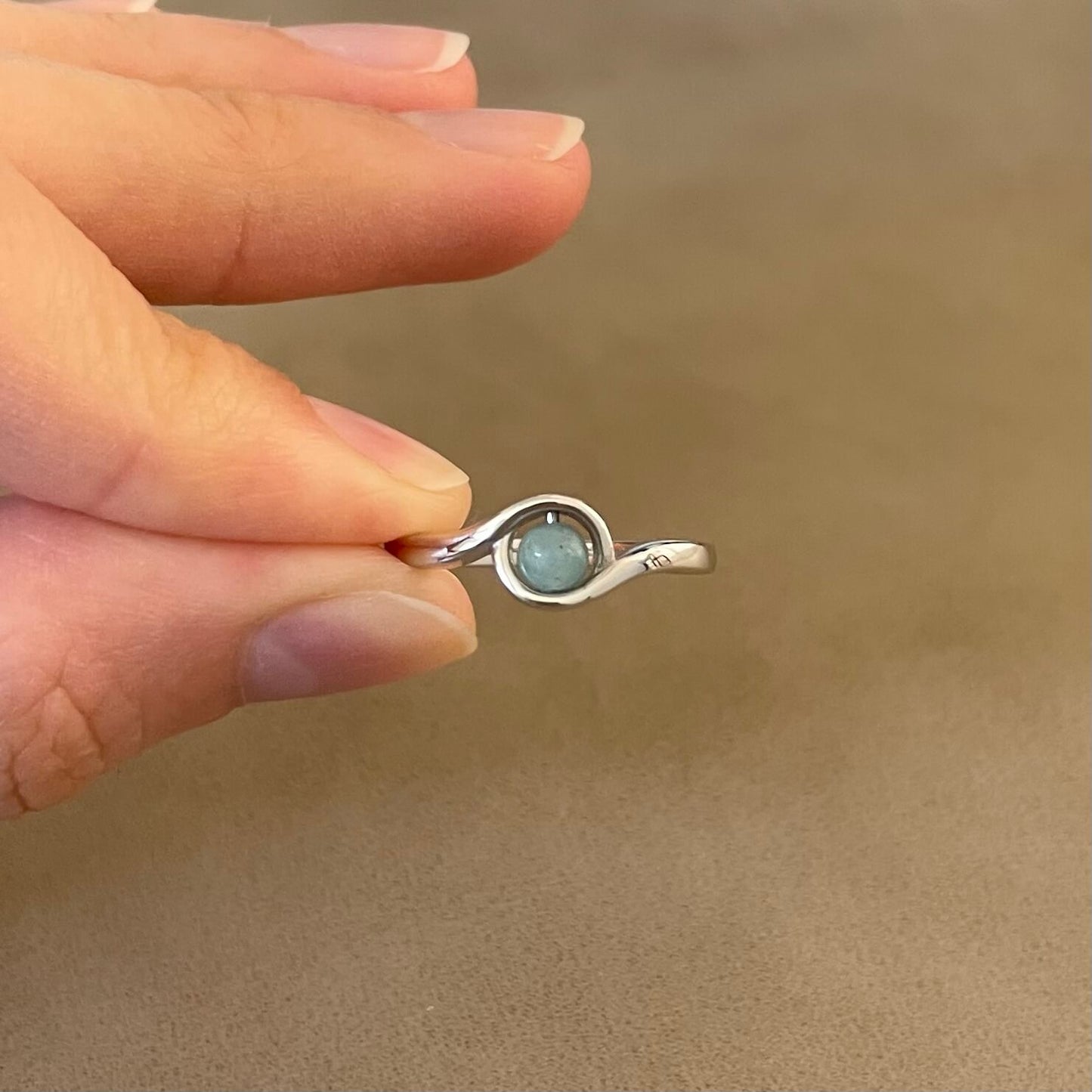 Arise Amazonite Fidget Ring