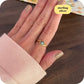 Arise Amazonite Fidget Ring Sterling Silver