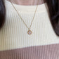 Bloom Rose Quartz Fidget Necklace