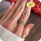 Brilliance Fidget Ring Sterling Silver