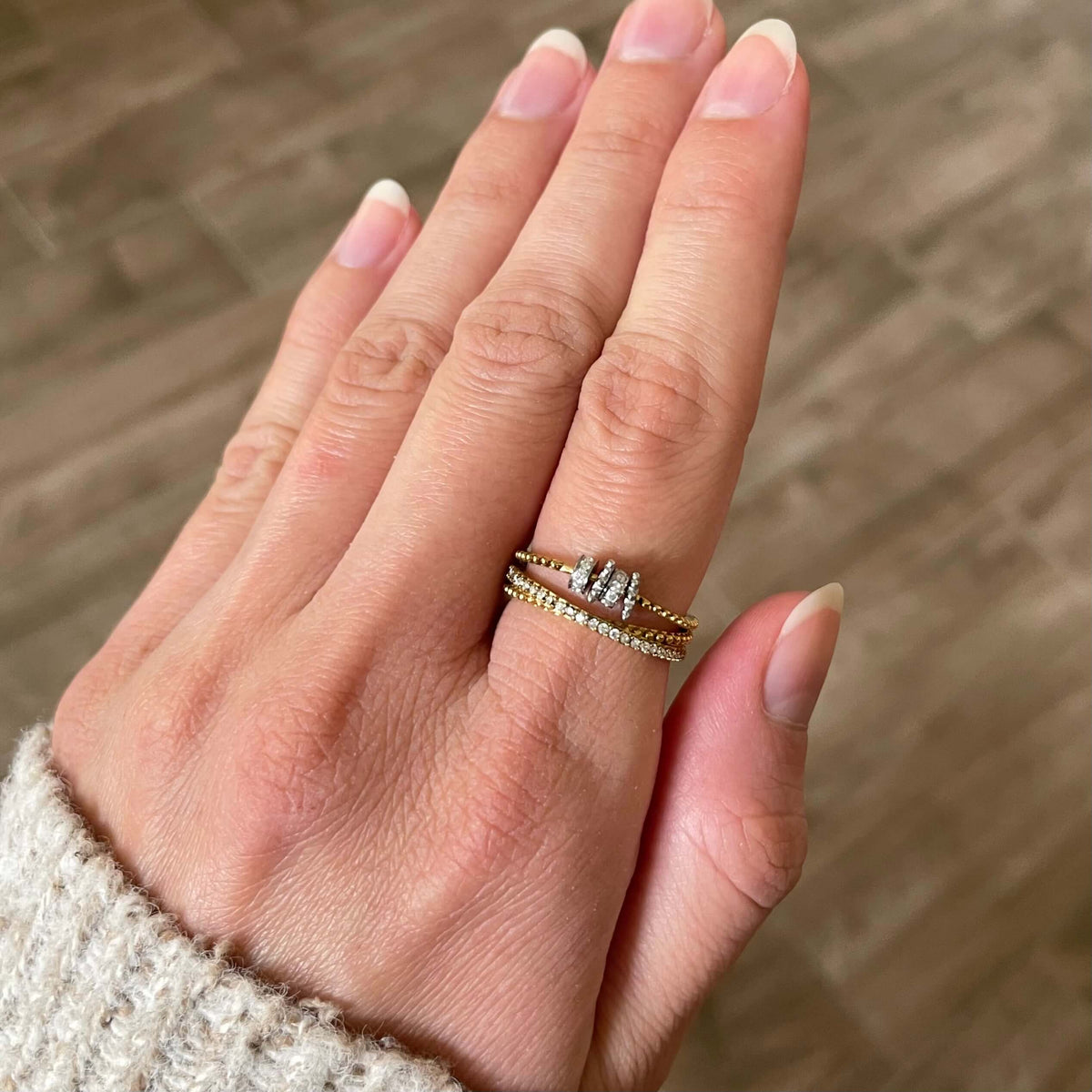 Brilliance Waterproof Fidget Ring