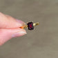 Charmed Garnet Fidget Ring