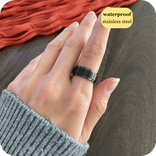Edge Fidget Ring