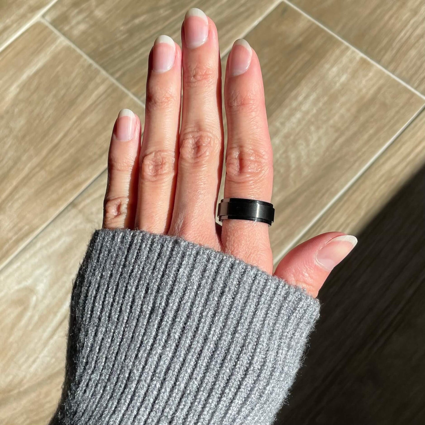 Edge Fidget Ring