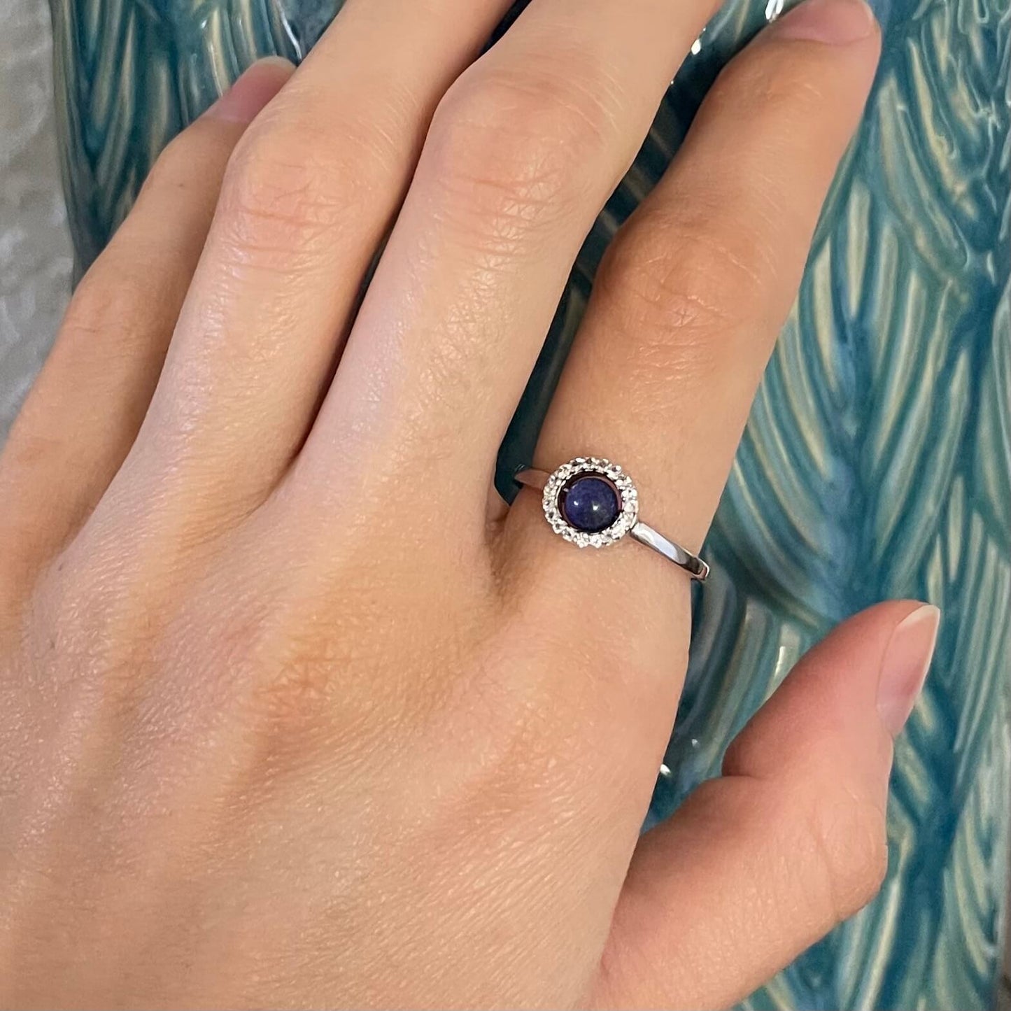 Enchant Blue Lapis Fidget Ring