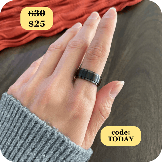 Edge Fidget Ring