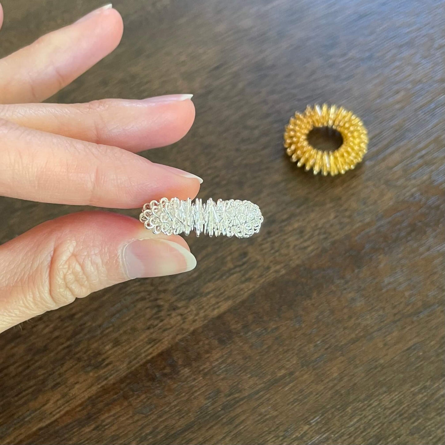 Gentle Acupressure Rings (Set of 4)