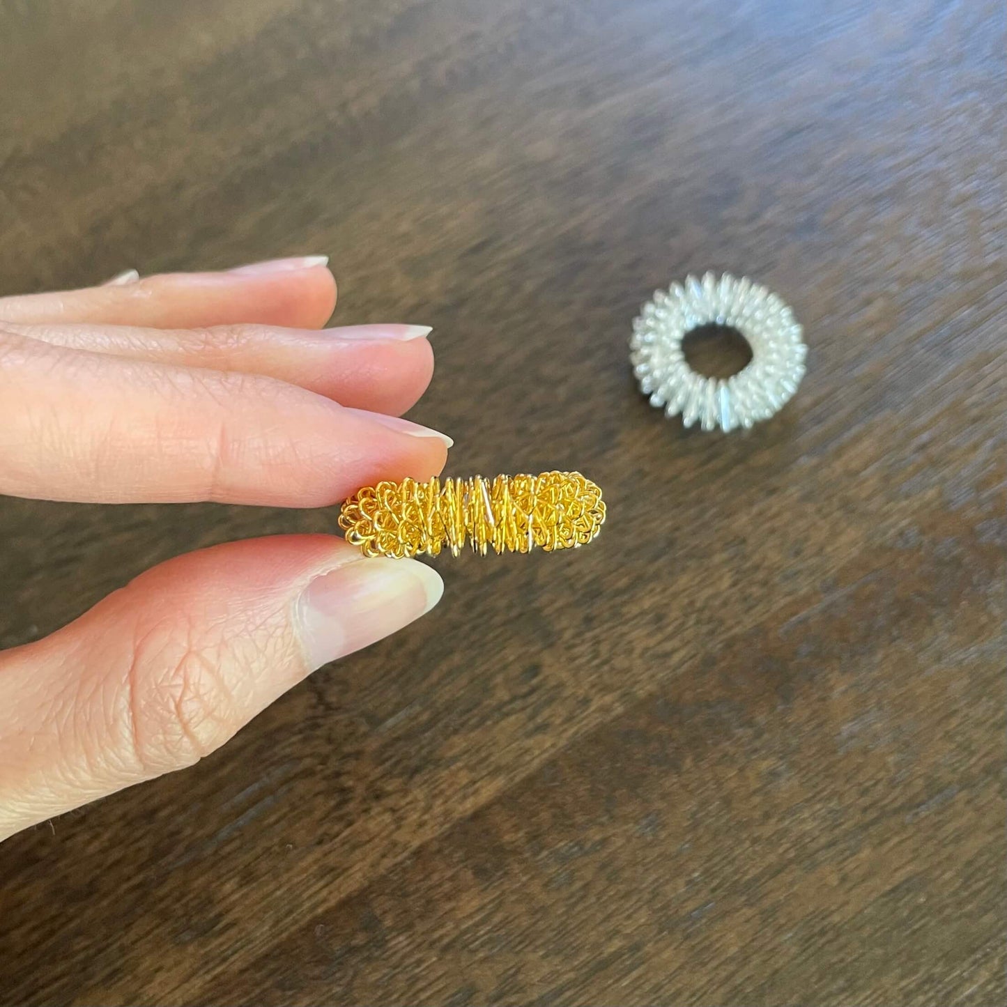 Gentle Acupressure Rings (Set of 4)