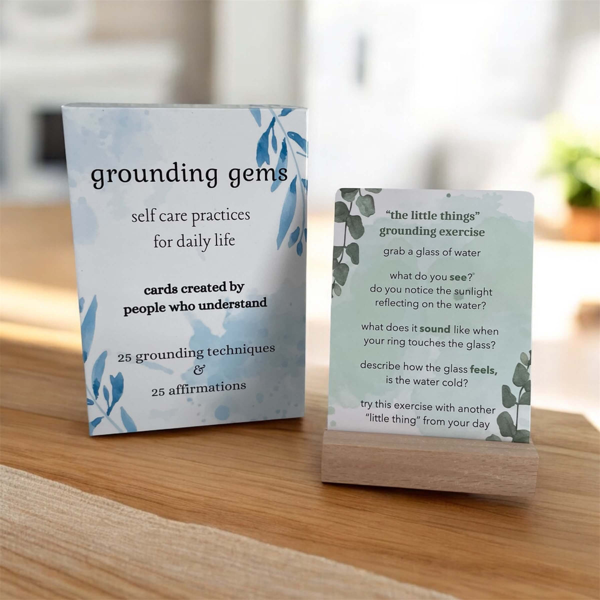 Grounding Gems: Grounding Exercises and Affirmations Card Deck ...