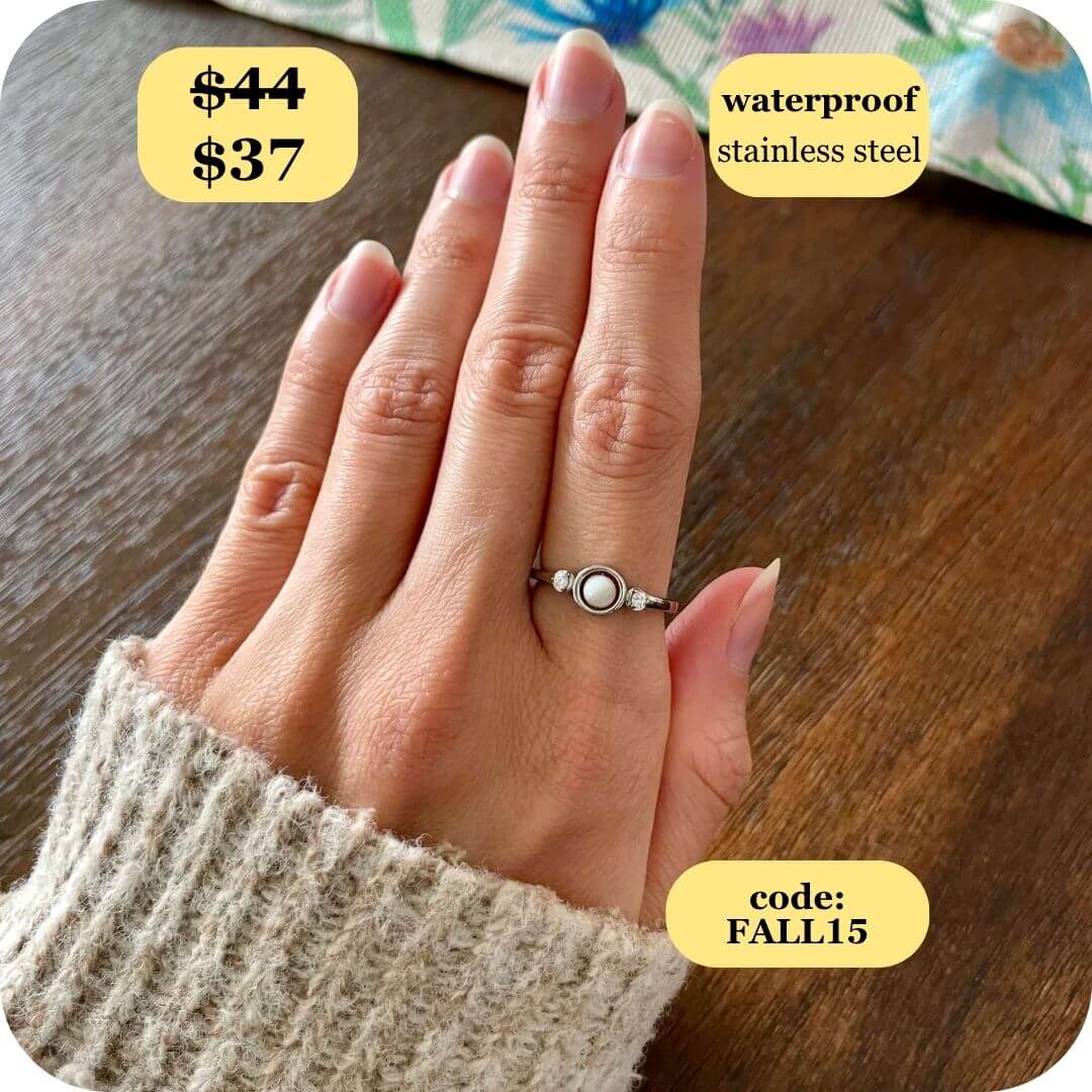 Mindful Waterproof Fidget Ring