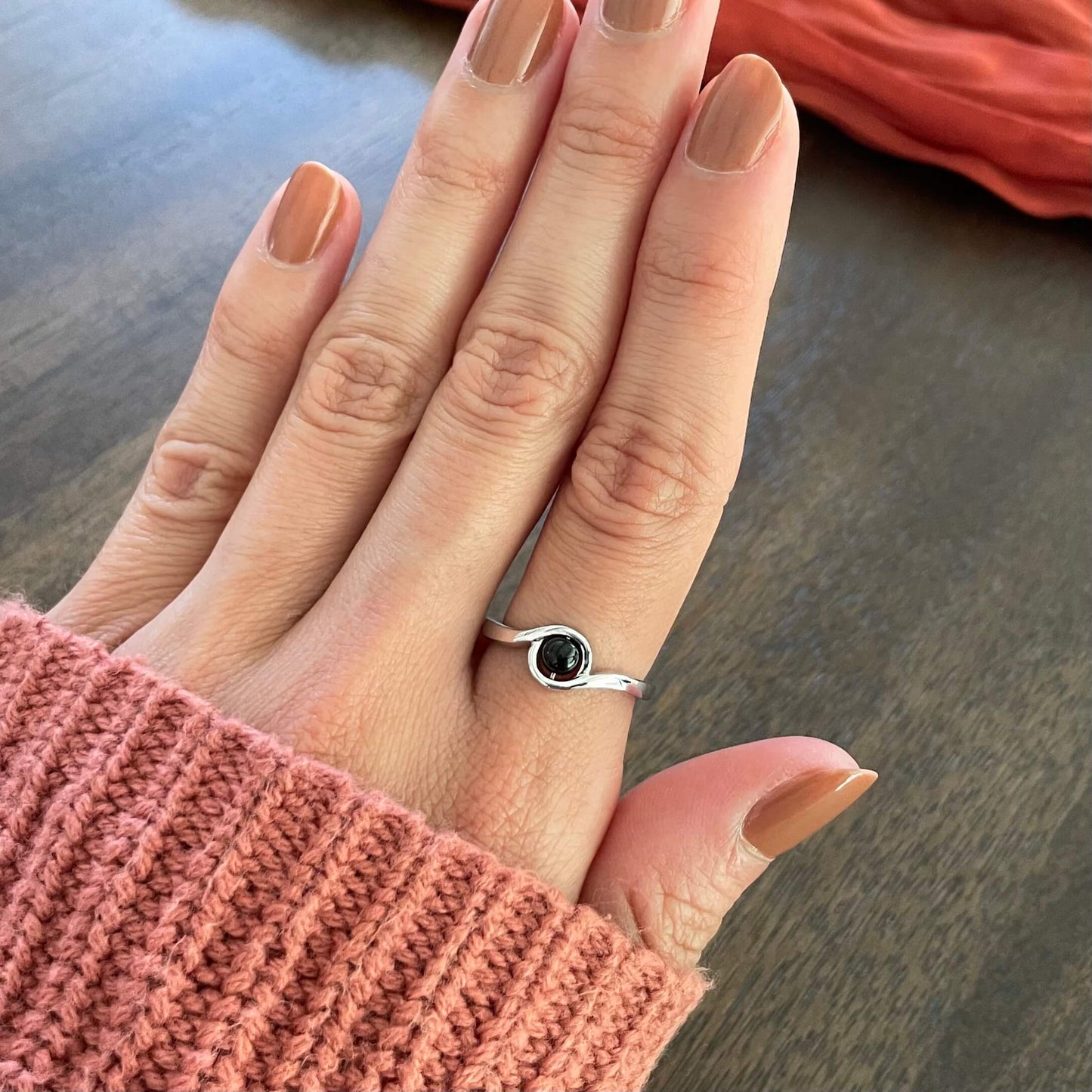 Muse Black Onyx Fidget Ring