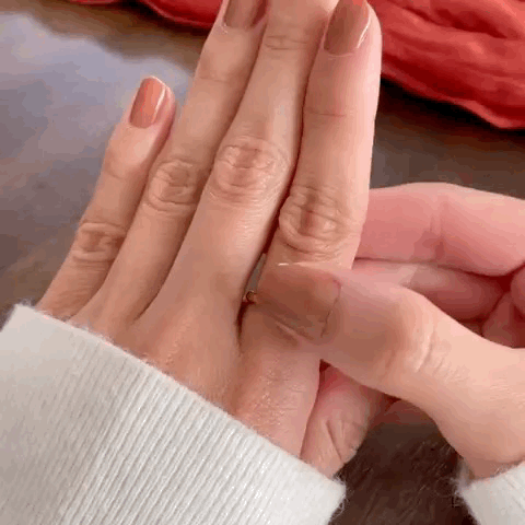 Serenity Rose Quartz Fidget Ring