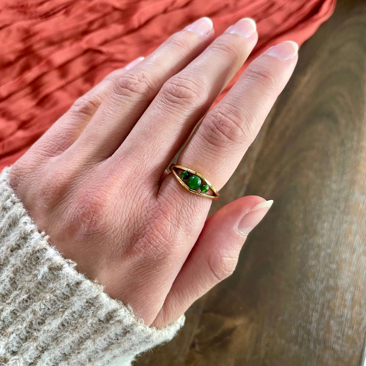 Thrive Jewel Tone Waterproof Fidget Ring