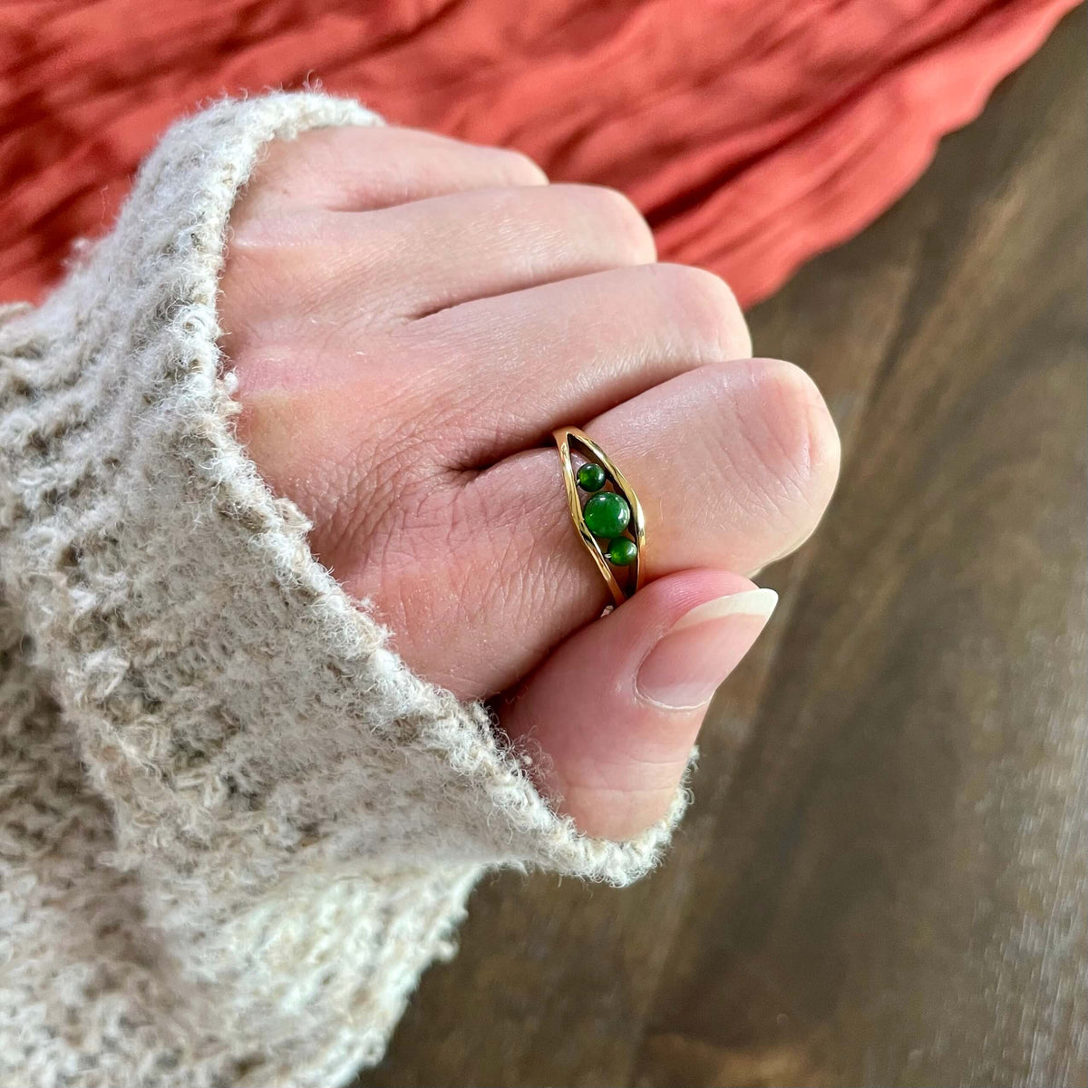 Thrive Jewel Tone Waterproof Fidget Ring