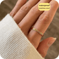 Worthy Affirmation Stacking Ring